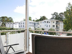 Ausblick vom Balkon