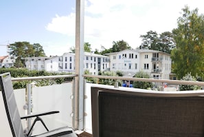 Ausblick vom Balkon