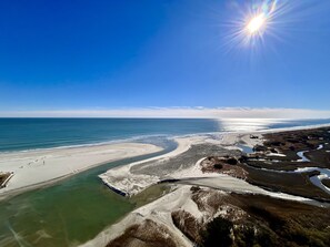 Panoramic views of the Atlantic Ocean and surrounding beach!