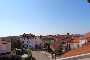 Blick vom Balkon