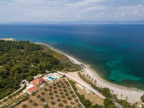 Water, Cloud, Sky, Water Resources, Property, Plant, Azure, Tree, Vegetation, Beach