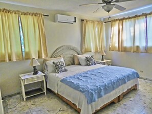 Master Suite With Private Bathroom.  Air Conditioned, Ceiling Fan And TV