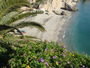 Nerja has many secluded beautiful beaches.