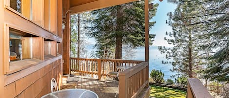 View of Lake Tahoe from the back deck