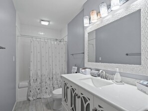 Guest bedroom full bath