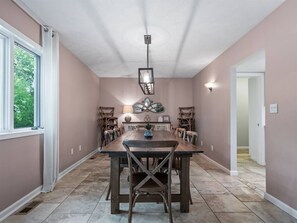 Large dining area