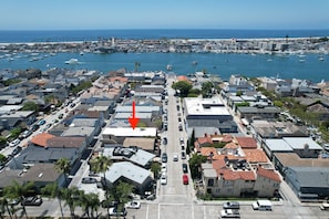 Aerial view of our location