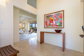 Vaulted entryway welcomes you into this spacious and bright condo