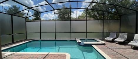 Privacy Screened Pool