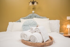 Luxurious premium sheets and towels
