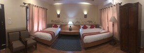 Wide view of our room