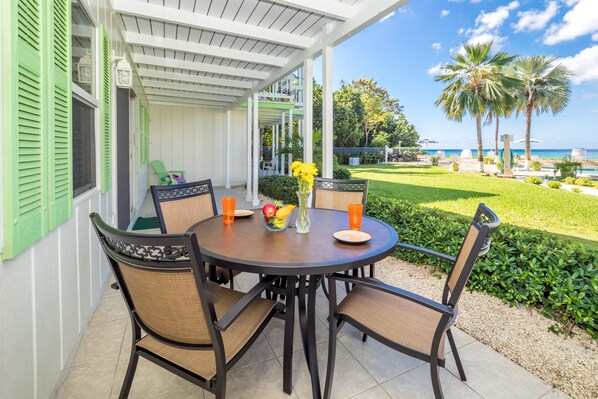 Outdoor dining