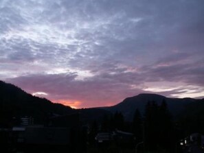 Blick aufs Gebirge