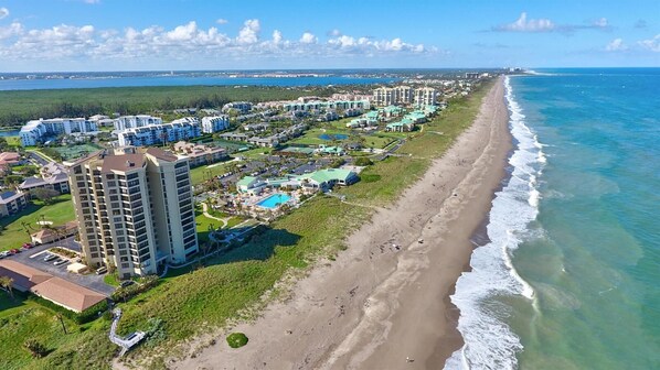 Aerial view of Ocean Village Community 