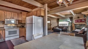 View of Kitchen and Leaving space