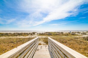 Your own private walk over puts you just steps away from this awesome beach.