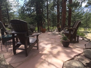 Patio with Divide views