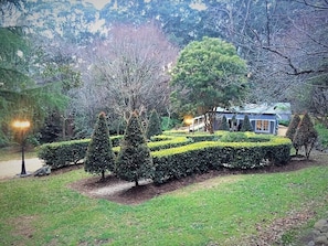 View of the Lodge from the Cottage