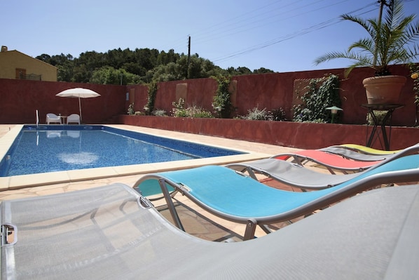 Piscine maison de vacances