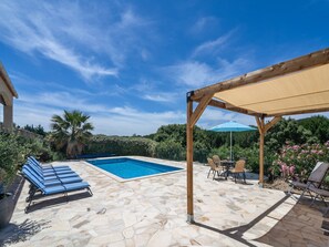 Piscine maison de vacances