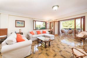 Spacious and bright living-dining room