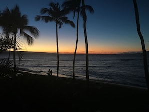 Your own private sandy beach every night!