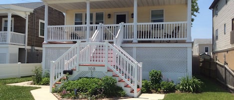 Large front porch