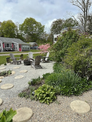 Fire pit area