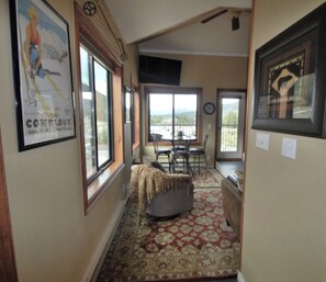 Take in the views and comfy space!