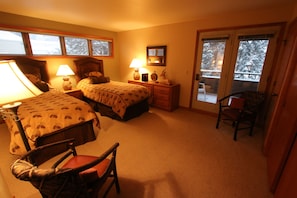 Bedroom 2, with attached bathroom 2