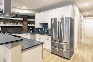 stainless appliances