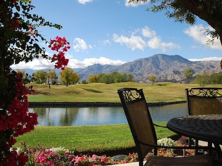 View from our golf course patio