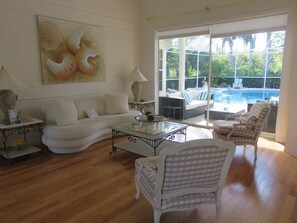 Salon on the pool