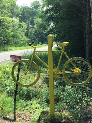 Welcome to the Yellow Bike Chalet!