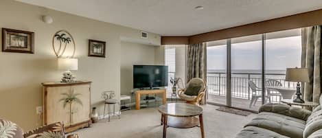 Oceanfront Living Room 