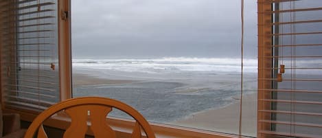 Vue sur la plage/l’océan