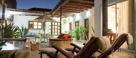 This gorgeous house is over 100 years old, and has been painstakingly renovated to offer all the modern amenities while retaining the charm and style of its exquisite original structure. Casa Abuelita is El Cirio Vacation Home's crowning jewel.