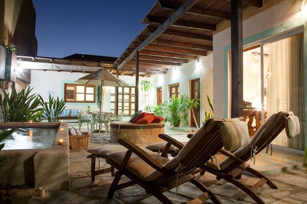 This gorgeous house is over 100 years old, and has been painstakingly renovated to offer all the modern amenities while retaining the charm and style of its exquisite original structure. Casa Abuelita is El Cirio Vacation Home's crowning jewel.