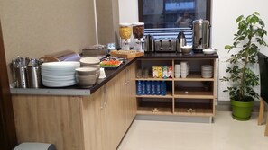 朝食ビュッフェ