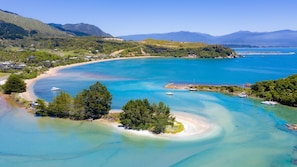 Aerial View of Ligar Bay from the Lagoon.