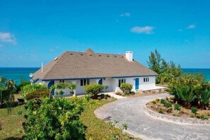 Exterior view of house and drive