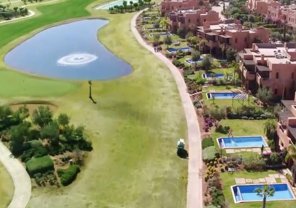 LES JARDINS DE L'ATLAS GOLF COURSE VILLAS LAYOUT