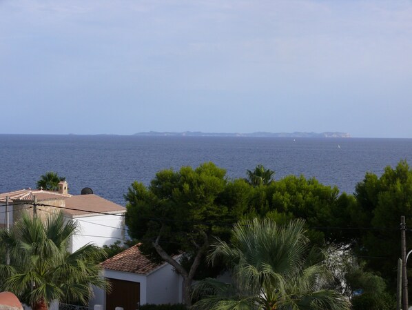 Blick von der oberen Dachterrasse