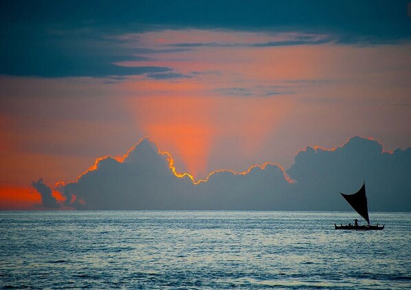 Keauhou Bay Sunset. 