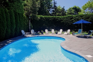 Options for sun or shade and so very private!