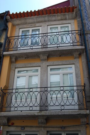 Overnatningsstedets facade