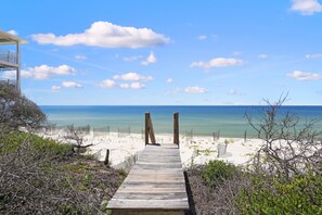 Private Boardwalk with Beach Access