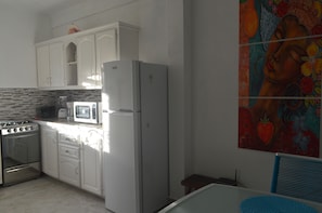 Frangipani Apartment - The Kitchen