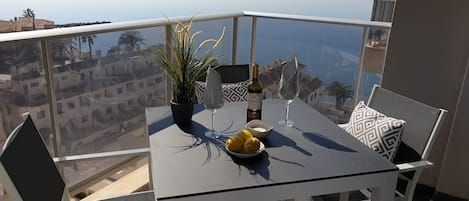 Balkon mit Blick zum Mar Menor 