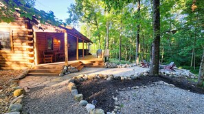 New outdoor living area deck space!